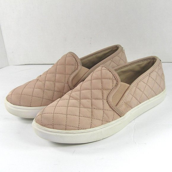STEVE MADDEN Slip On Sneaker Flats PINK  7 - Picture 1 of 6